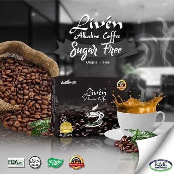 Liven Alkaline Coffee Sugar-Free
